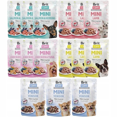 BRIT CARE mini POUCH lamb 85g