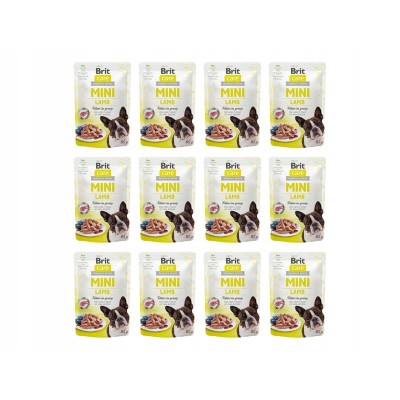 BRIT CARE mini POUCH lamb 85g