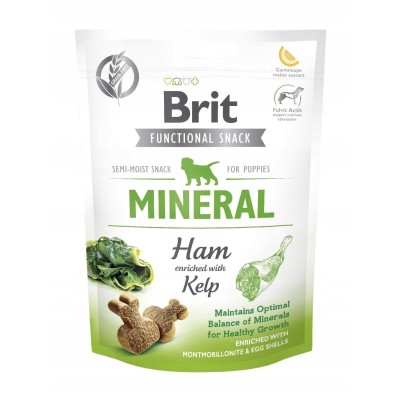 Brit care dog functional snack /szynka PUPPY150g