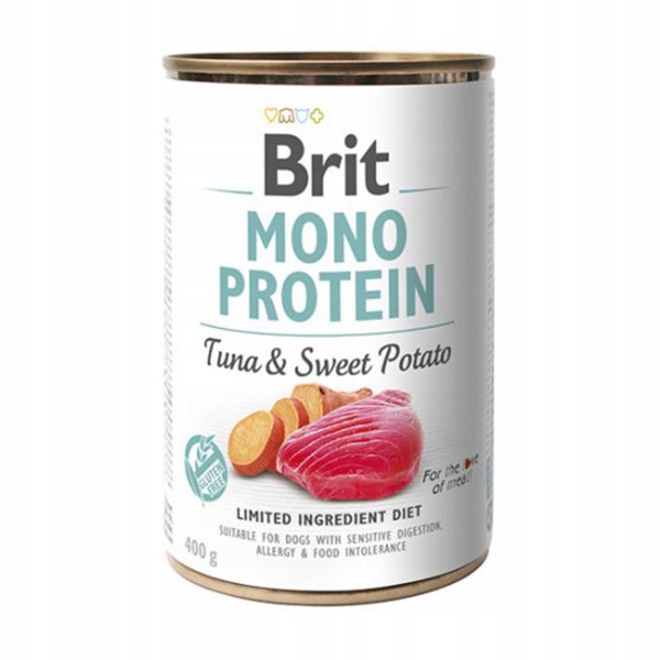 BRIT mono protein tuna & sweet potato 400g