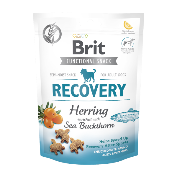 Brit functional snack - Recovery Herring with Sea Buckthorn 150g