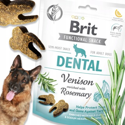 Brit functional snack - Dental Venison with Rosemary 150g