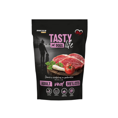 Biofeed tasty dog life saszetka 500g cielęcina