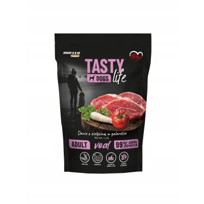 Biofeed tasty dog life saszetka 500g cielęcina