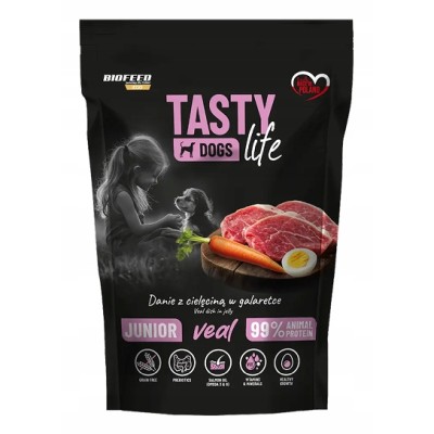 Biofeed tasty dog life saszetka 500g JUNIOR cielęcina