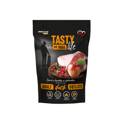 Biofeed tasty dog life saszetka 500g kaczka