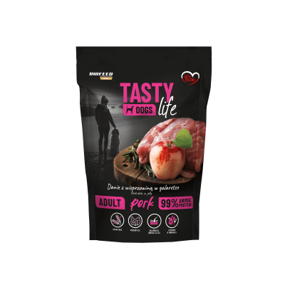 Biofeed tasty dog life saszetka 500g wieprzowina