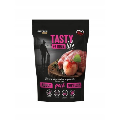 Biofeed tasty dog life saszetka 500g wieprzowina