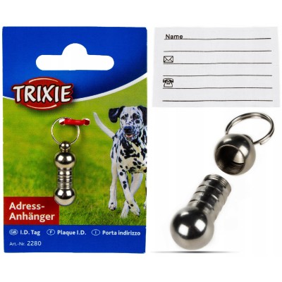 Adresówka srebrna duża TRIXIE