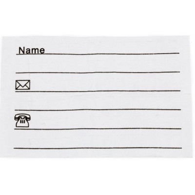 Adresówka srebrna duża TRIXIE