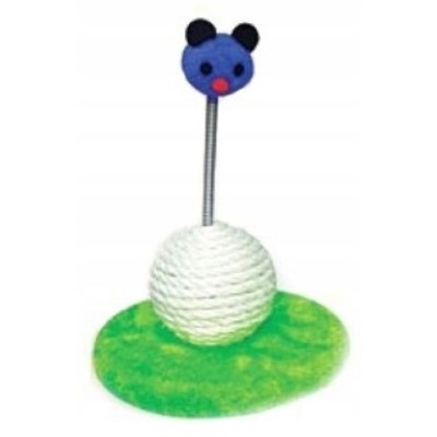 Drapak mini z myszką i kulą 18x12x18cm YARRO