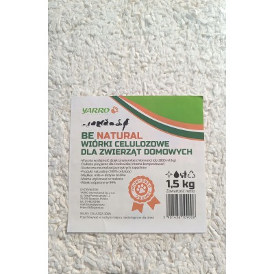 Wiórki celulozowe Be natural 1,5kg YARRO