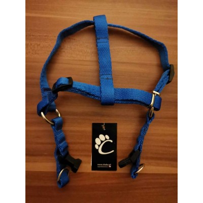 Szelki regulowane classic #M niebieskie CHABA