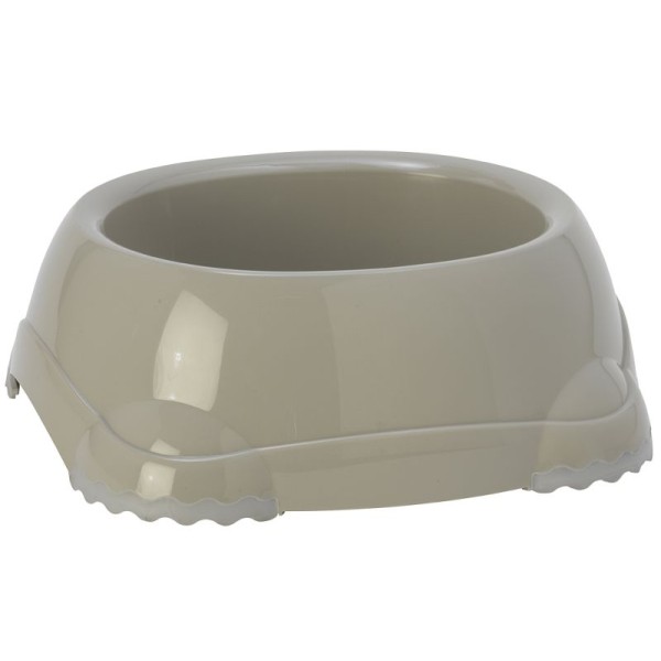 Miska smarty 4 na gumie 2,2l szara YARRO