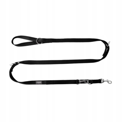 Smycz spacerowa classic #XL czarna CHABA