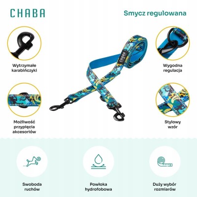 Smycz regulowana story #L carnival CHABA