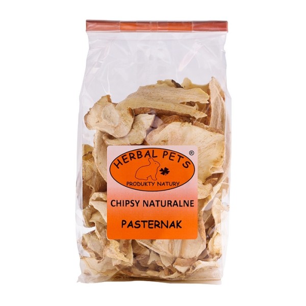 Chipsy naturalne pasterniak 125g HERBAL PETS