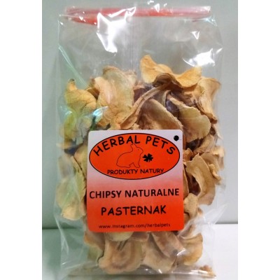 Chipsy naturalne pasterniak 125g HERBAL PETS