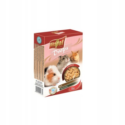 Dropsy dla gryzoni 75g - orzechowe  VITAPOL