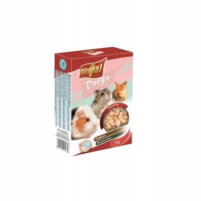 Dropsy dla gryzoni 75g - jogurtowe  VITAPOL