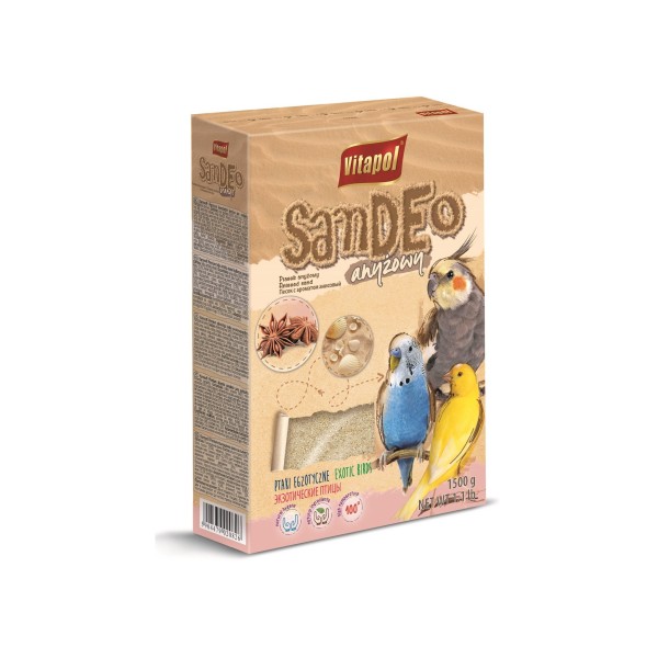 VITAPOL Piasek dla ptaków 1500g  anyżowy