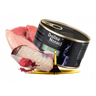 Dolina noteci premium kot -bogata w gęś 185g