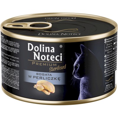 Dolina noteci premium kot -bogata w perliczkę sterilised 185g