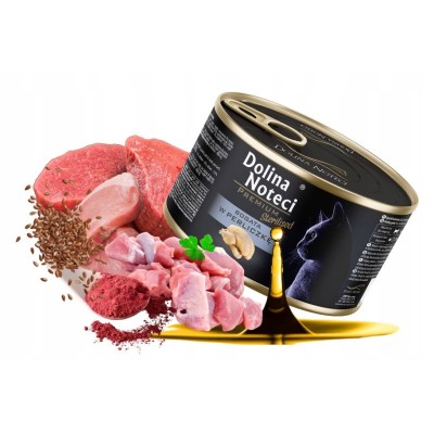 Dolina noteci premium kot -bogata w perliczkę sterilised 185g