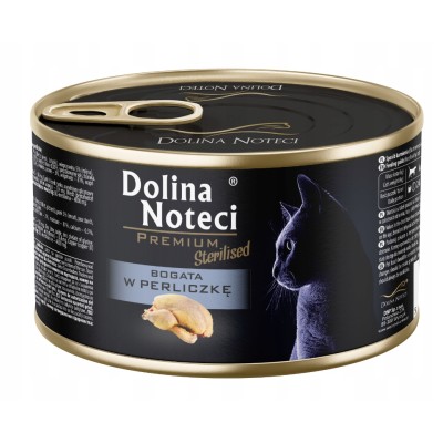 Dolina noteci premium kot -bogata w perliczkę sterilised 185g