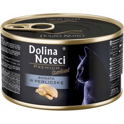 Dolina noteci premium kot -bogata w perliczkę sterilised 185g