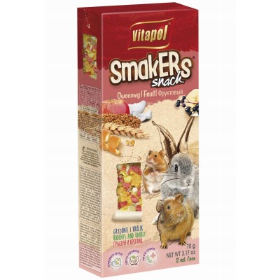 VITAPOL Smakers dla gryzoni owocowy 2szt