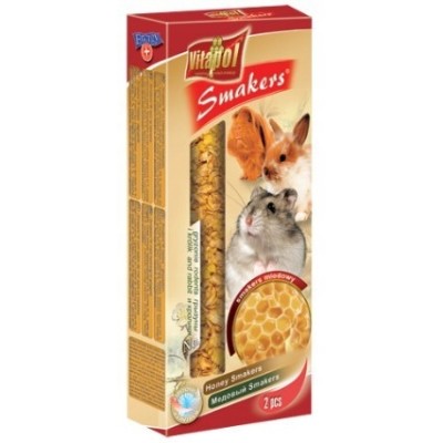 VITAPOL Smakers dla gryzoni miodowy 2szt
