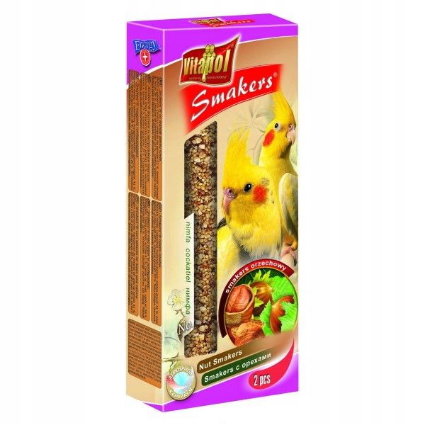 VITAPOL Smakers dla nimfy-orzechowy 2 szt