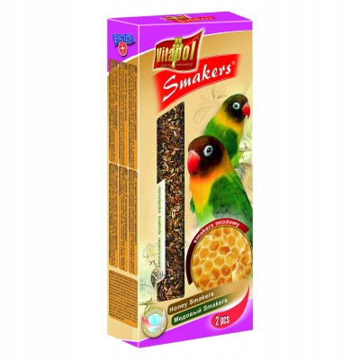 Smakers dla nierozłączek-miodowy VITAPOL