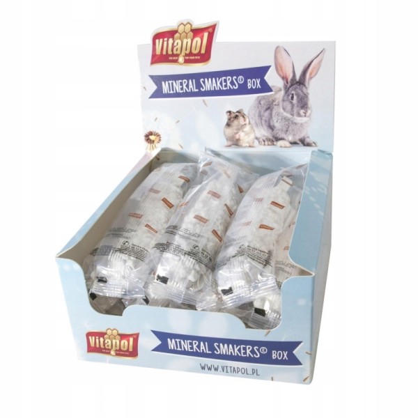 VITAPOL Smakers wapienny dla gryzoni  67g