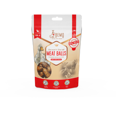 Bemo- kulki wołowina kaczka 180g