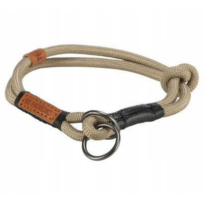 Obroża zaciskowa dla psa BE NORDIC  piaskowa/czarna L TRIXIE