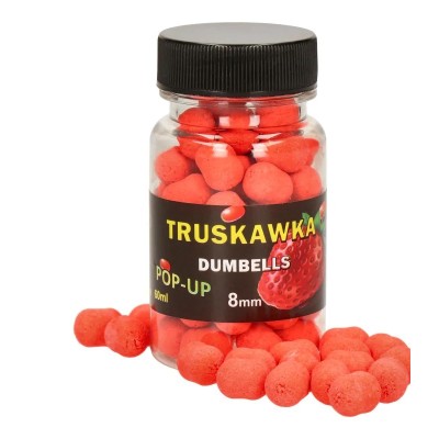 Mc Karp. Truskawka Dumbells Pop Up 8mm/60ml