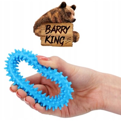 Mały ring XS dla szczeniąt niebieski 9,5cm BARRY KING