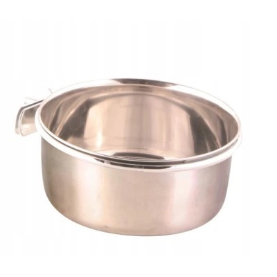 Miska metalowa przykręcana 600ml TRIXIE