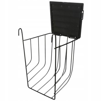 Paśnik wiszący , czarny metal/plastik 13x18x12cm TRIXIE