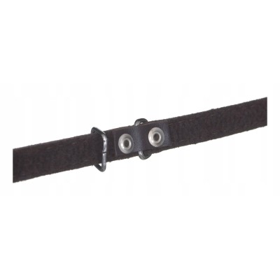 Obroża skórzana classic 12-35 brąz CHABA