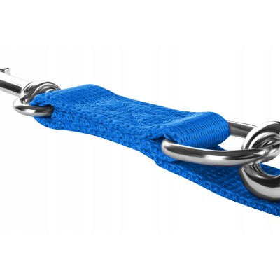 Smycz regulowana #L niebieska CHABA