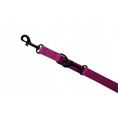 Smycz regulowana #XL bordowa CHABA