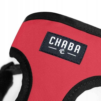 Szelki comfort fresh classic #L czerwone CHABA