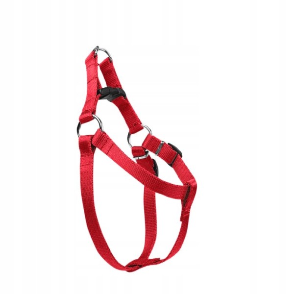 Szelki regulowane classic #M czerwone CHABA