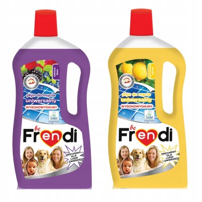 CERTECH Płyn uniwersalny BE FRENDI do podłóg owoce lasu 1l