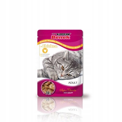 Super Benek saszetka dla kota kurczak w sosie 100g CERTECH