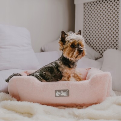 Legowisko hugme 62x50x18cm różowe DINGO