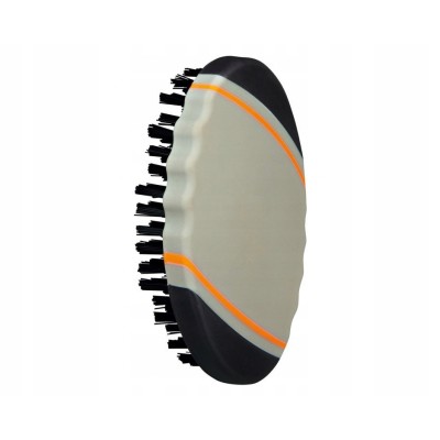 Zgrzebło plastikowe z włosiem z mosiądzu TRIXIE